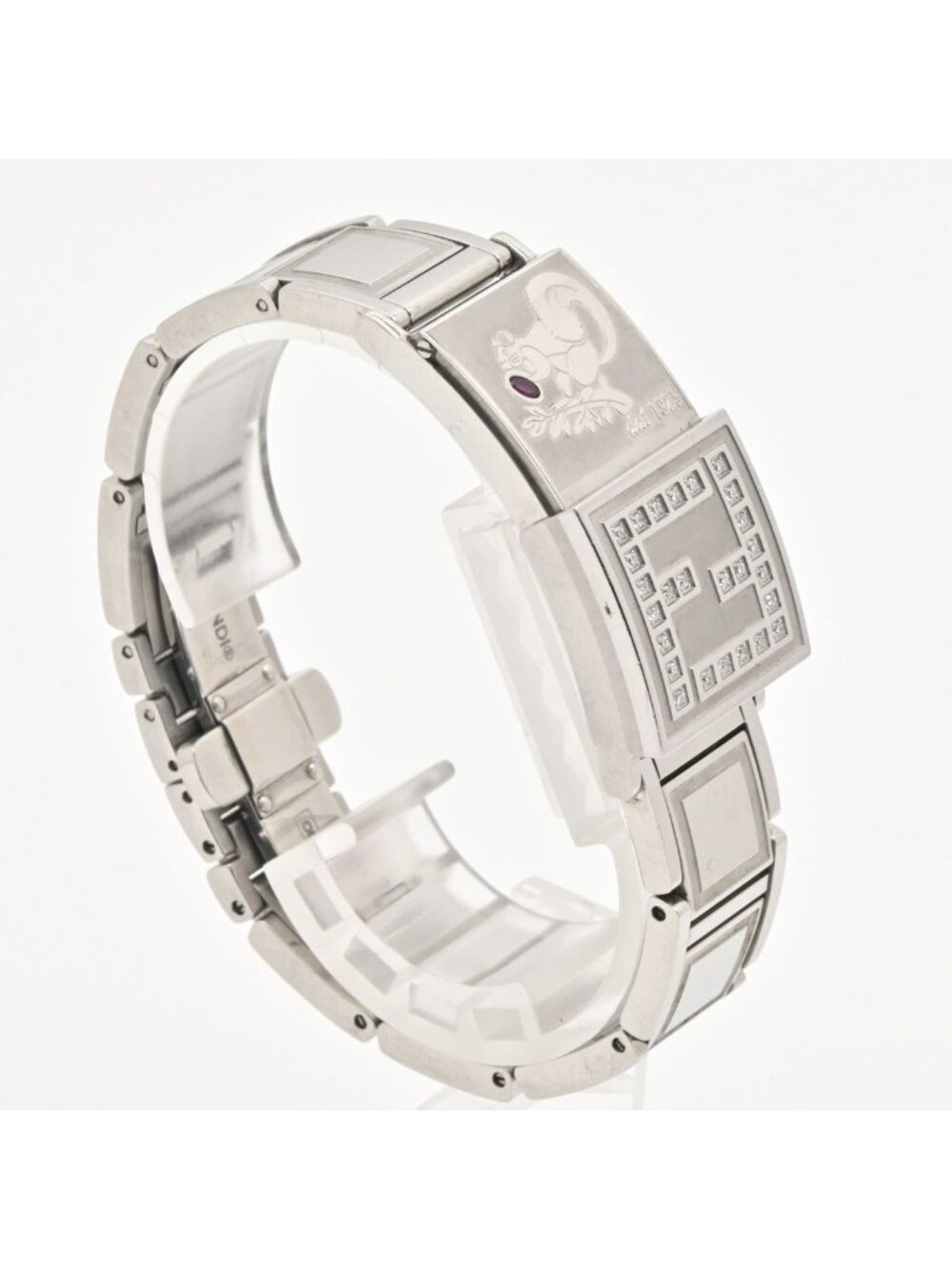 Fendi Watch Rhinestone White - Picture 3 of 9